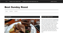 Desktop Screenshot of bestsundayroast.co.uk